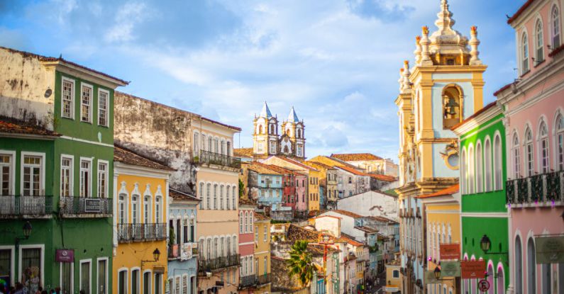 Historical Sites - The Historic Center of Salvador, Bahia, Brazil